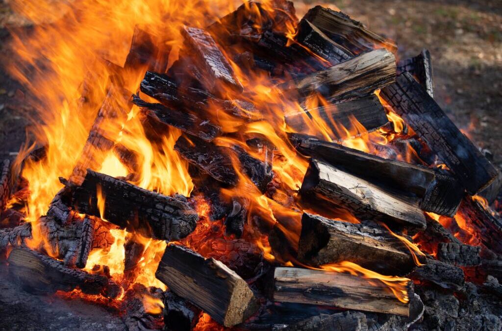 Holz verbrennen